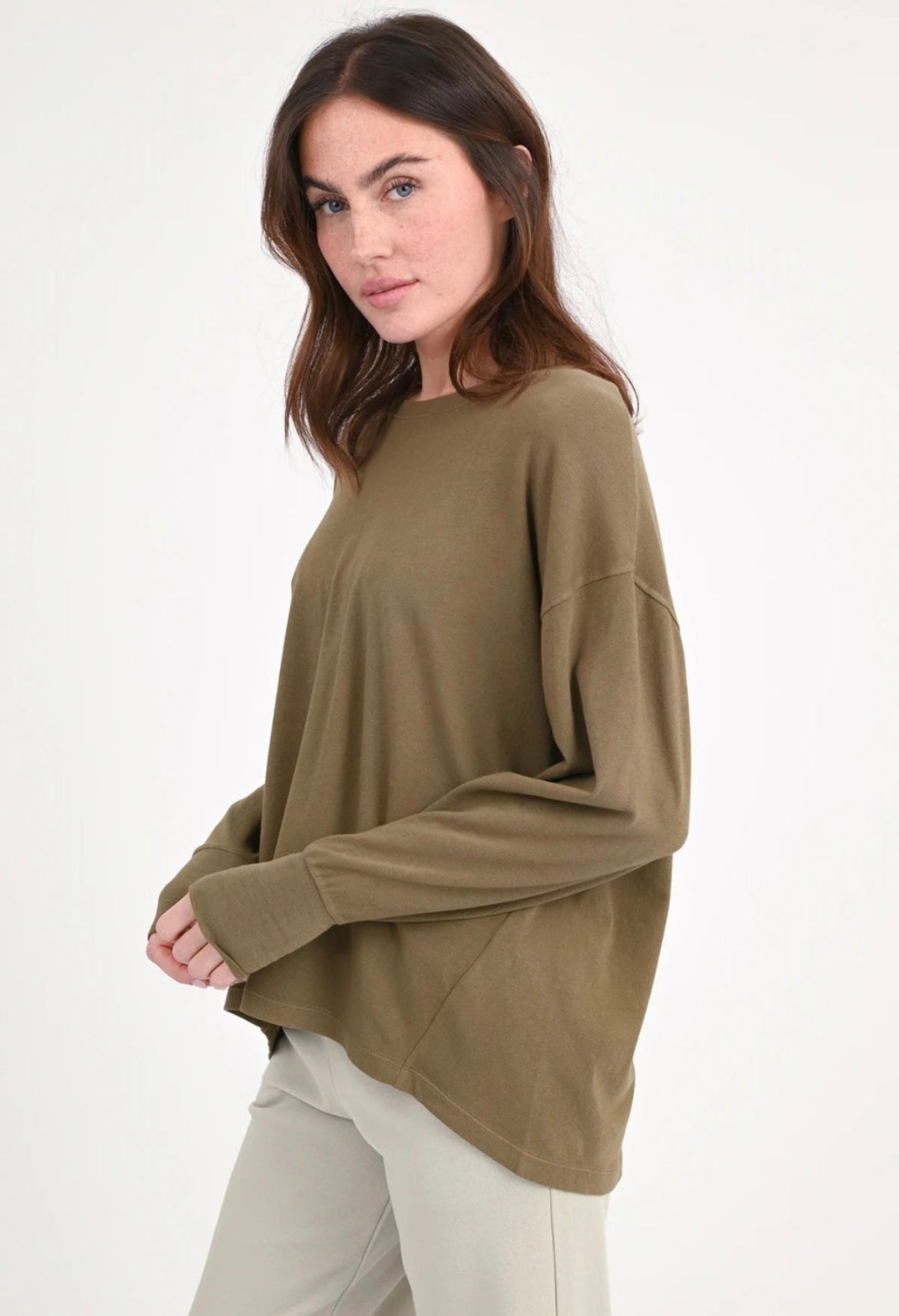 Love Joy Victory Langarm Shirt Aster