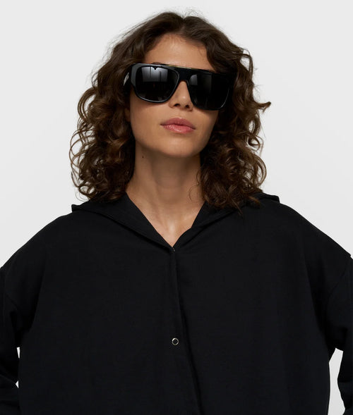 10 Days Ballon Wickel Hoodie schwarz
