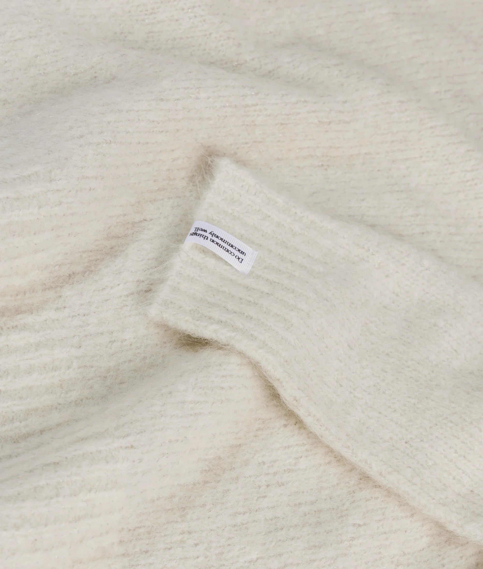 10 Days Strickpullover mit Lurex Ecru