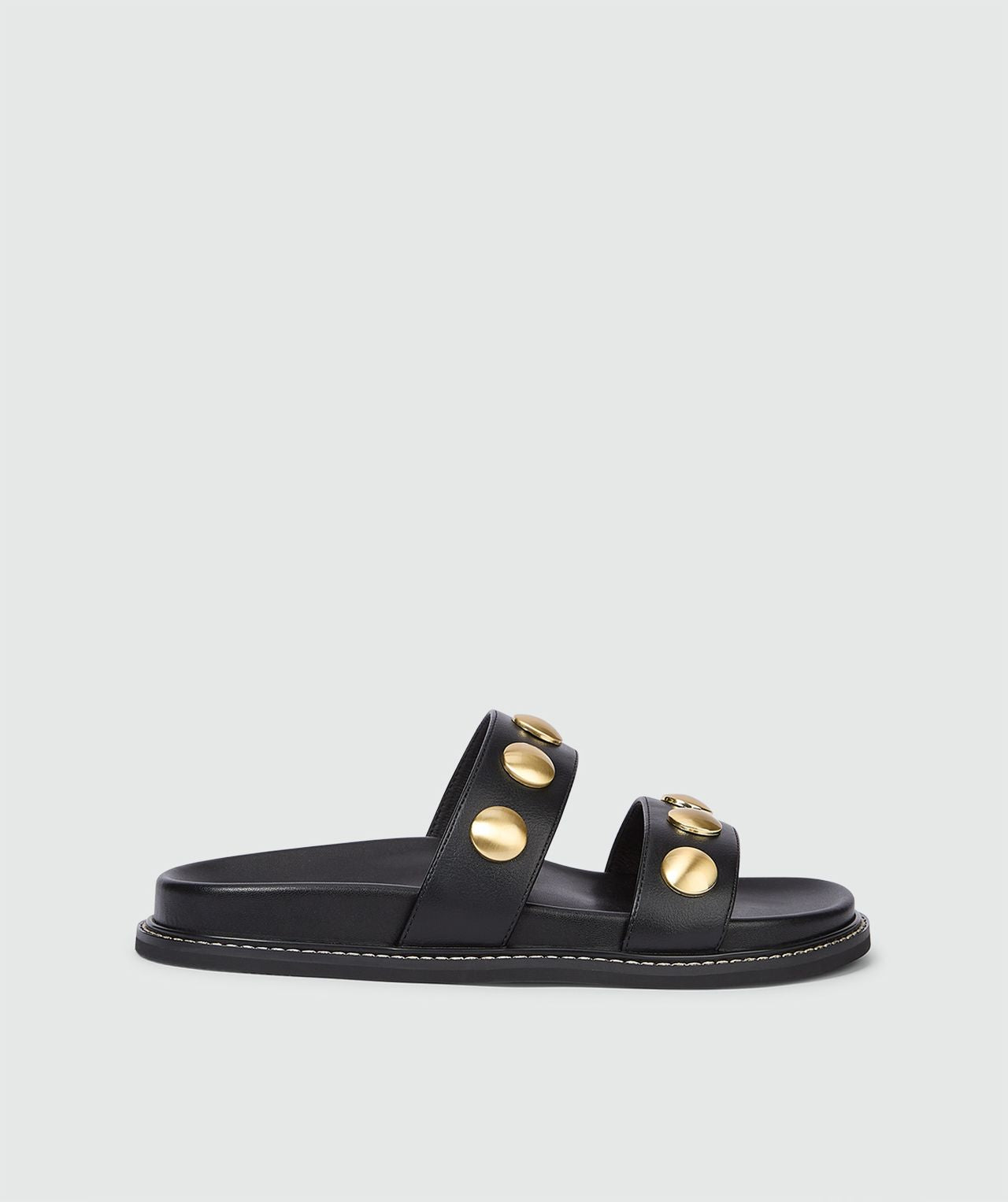 Josh V Eileen Sandalen schwarz mit Nieten