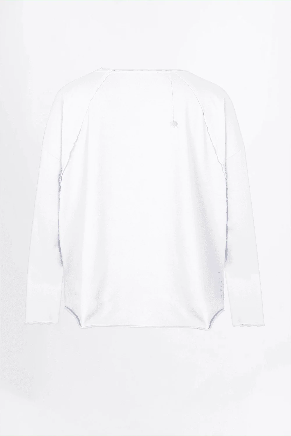 Love Joy Victory Oversized Longsleeve Charlotte in Geranium oder weiß