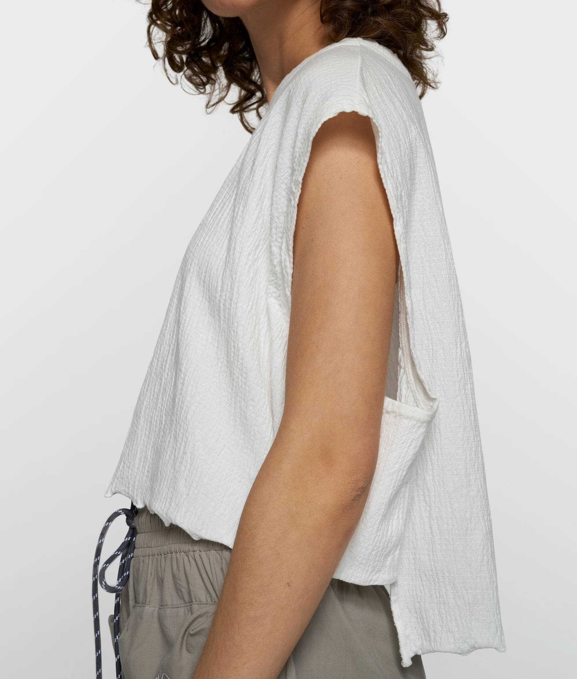10 Days Round Neck Tee Shirt Farbe Ecru