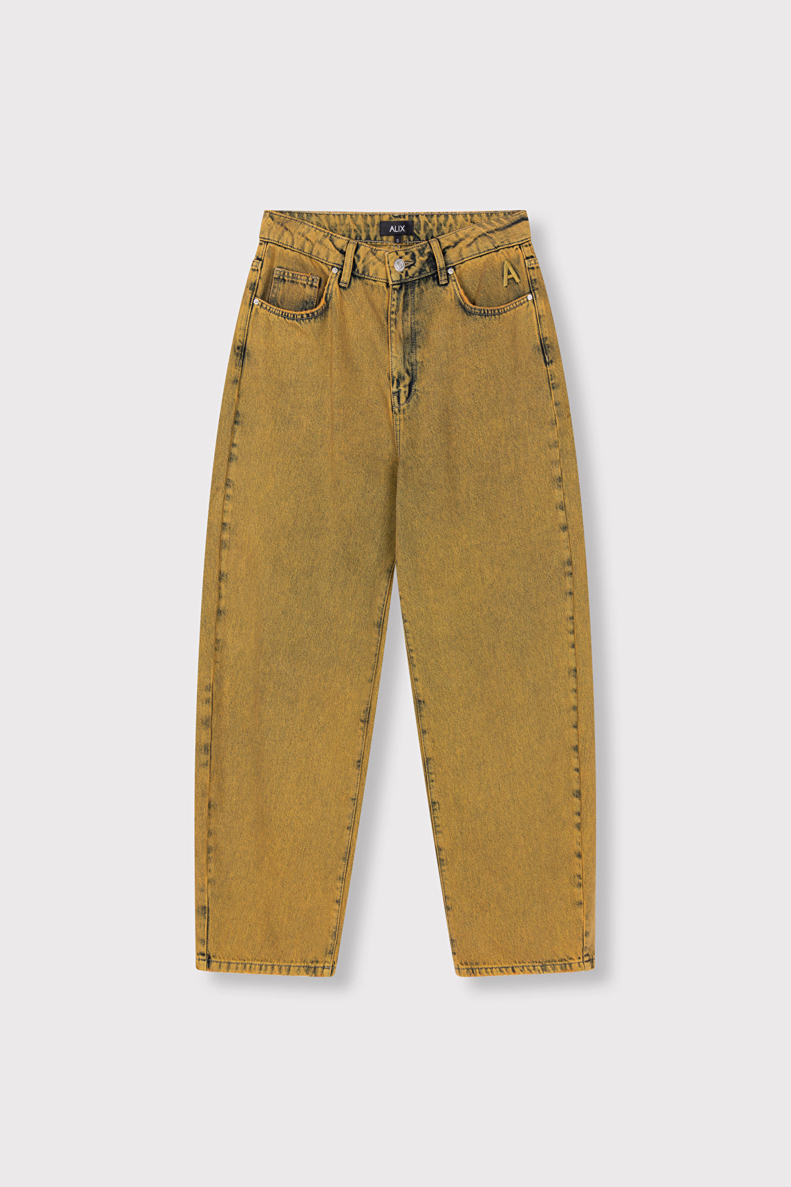 Alix The Label Overdyed Denim Pants