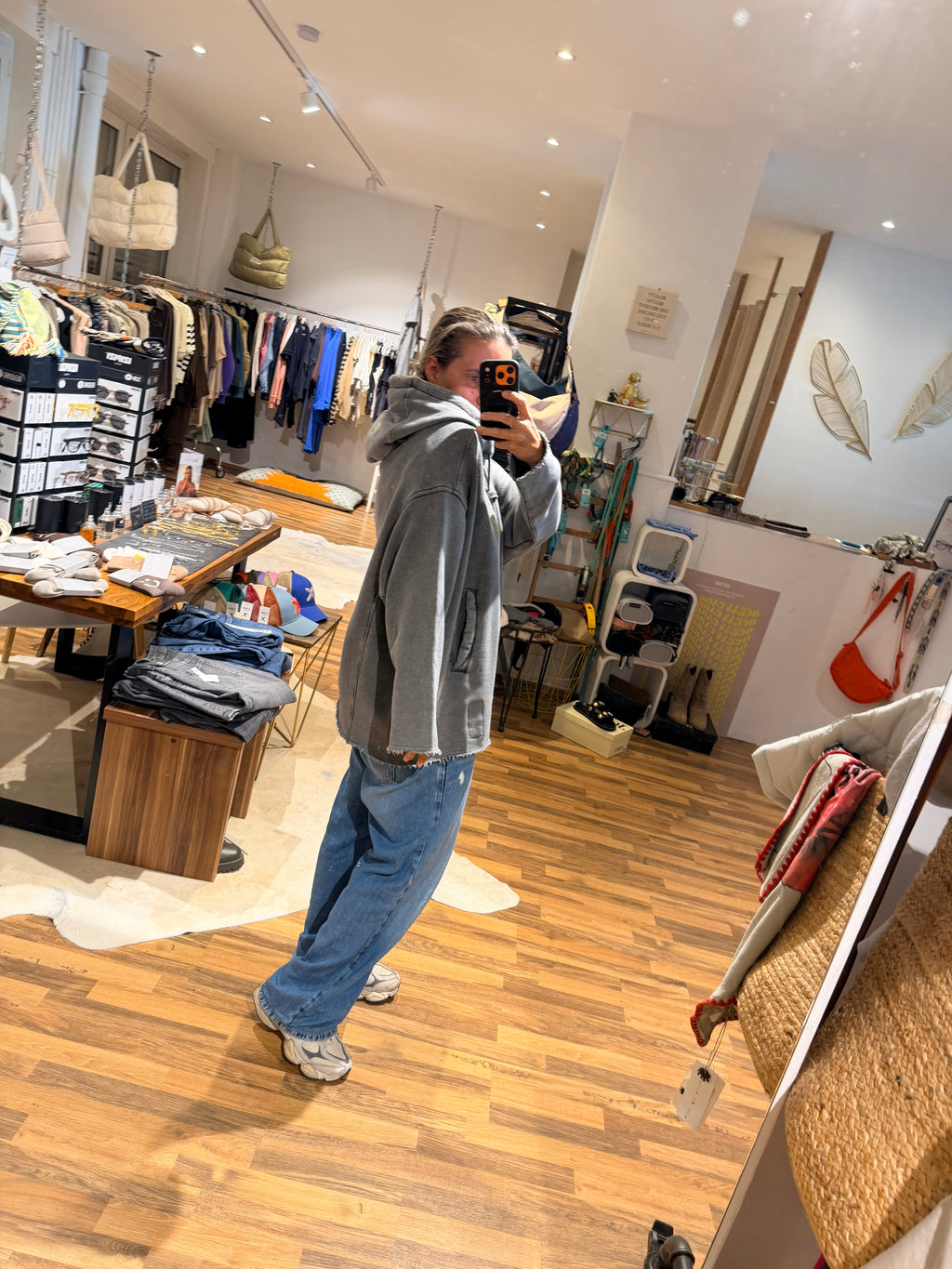 Liv Bergen Rotterdam oversized Hoodie Black Acid