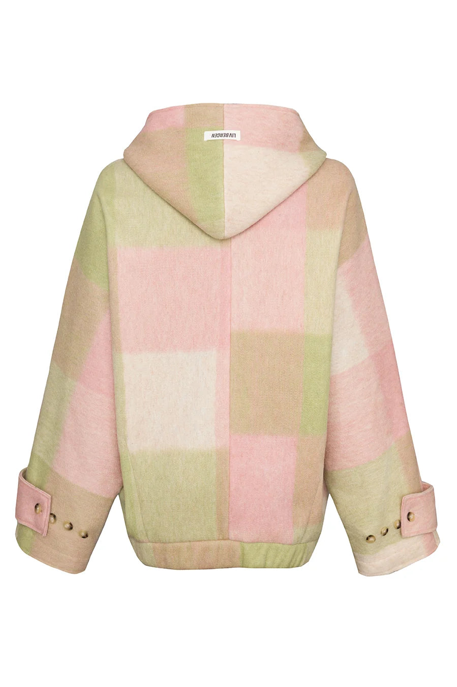 Liv Bergen Zamira Check Wolljacke oversized