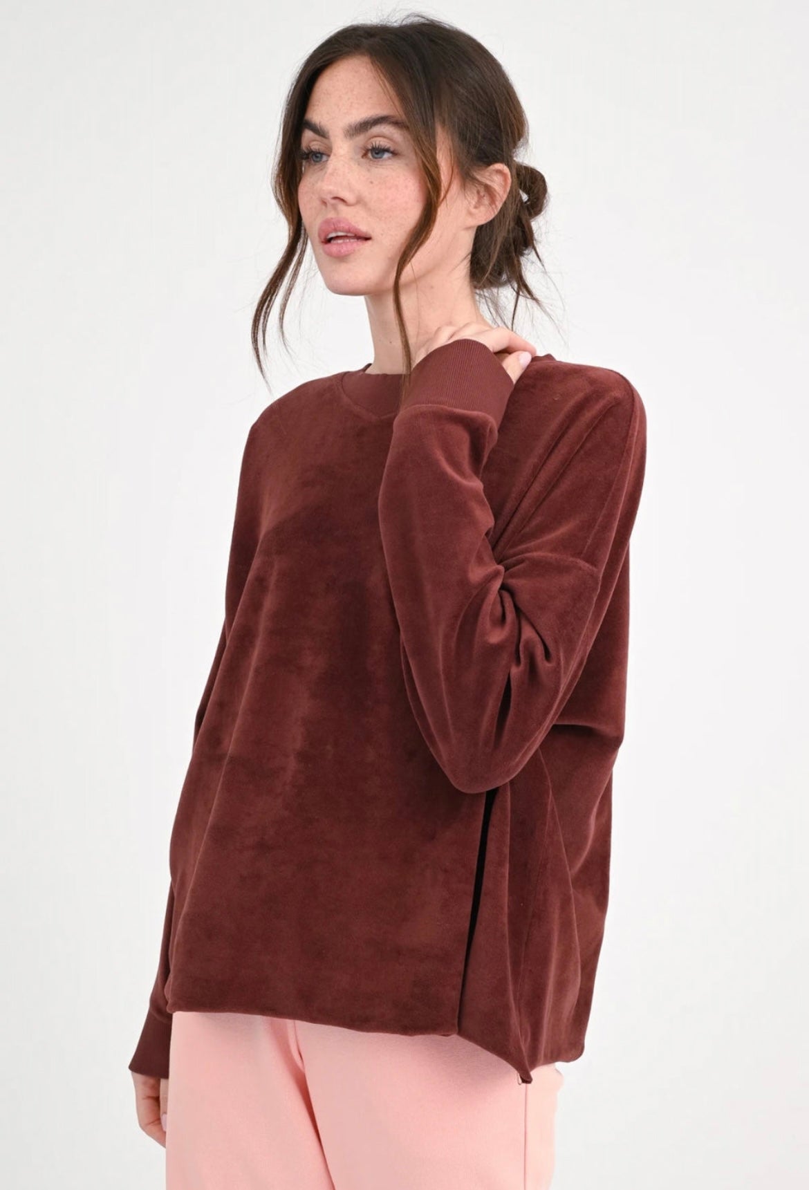 Love Joy Victory Velvet Sweatshirt Wayne braun