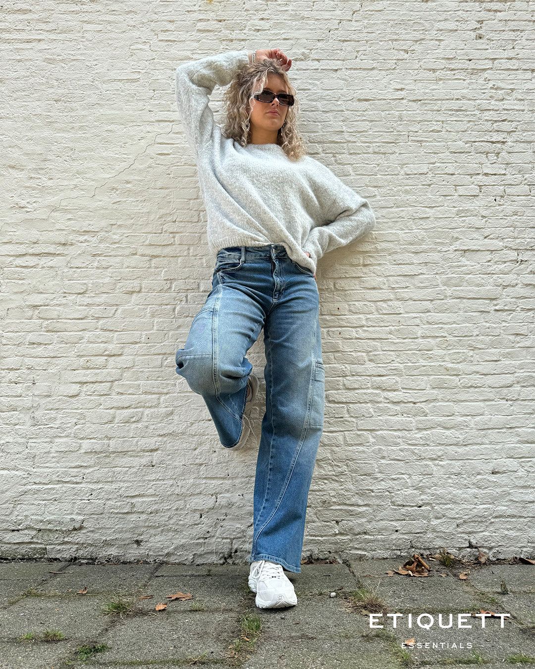 Etiquett Lola Wideleg Cargo Jeans