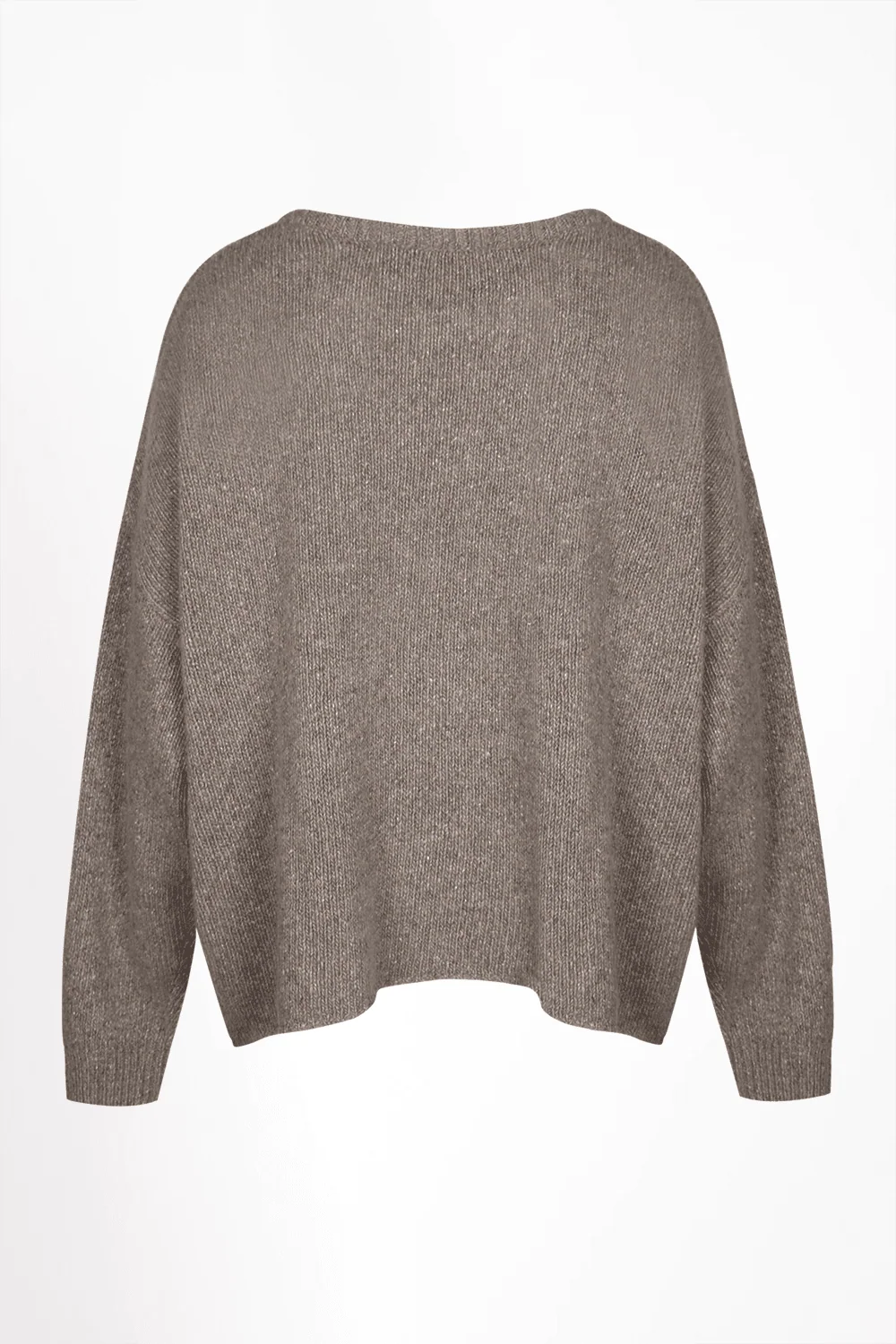 Love Joy Victory Amory Kaschmir Pullover granito graubraun