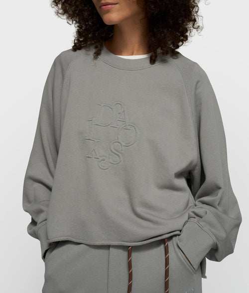 10 Days LA Sweater curly 10 graphite (hellgrau)