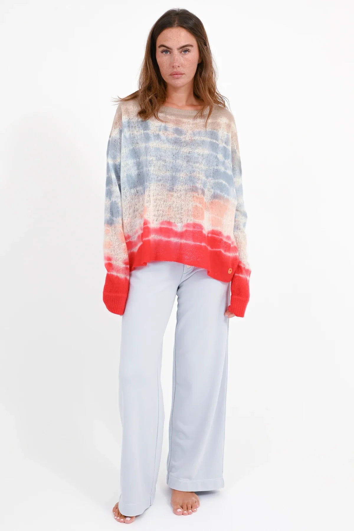 Love Joy Victory Leichter Kaschmir Pullover Pearcy