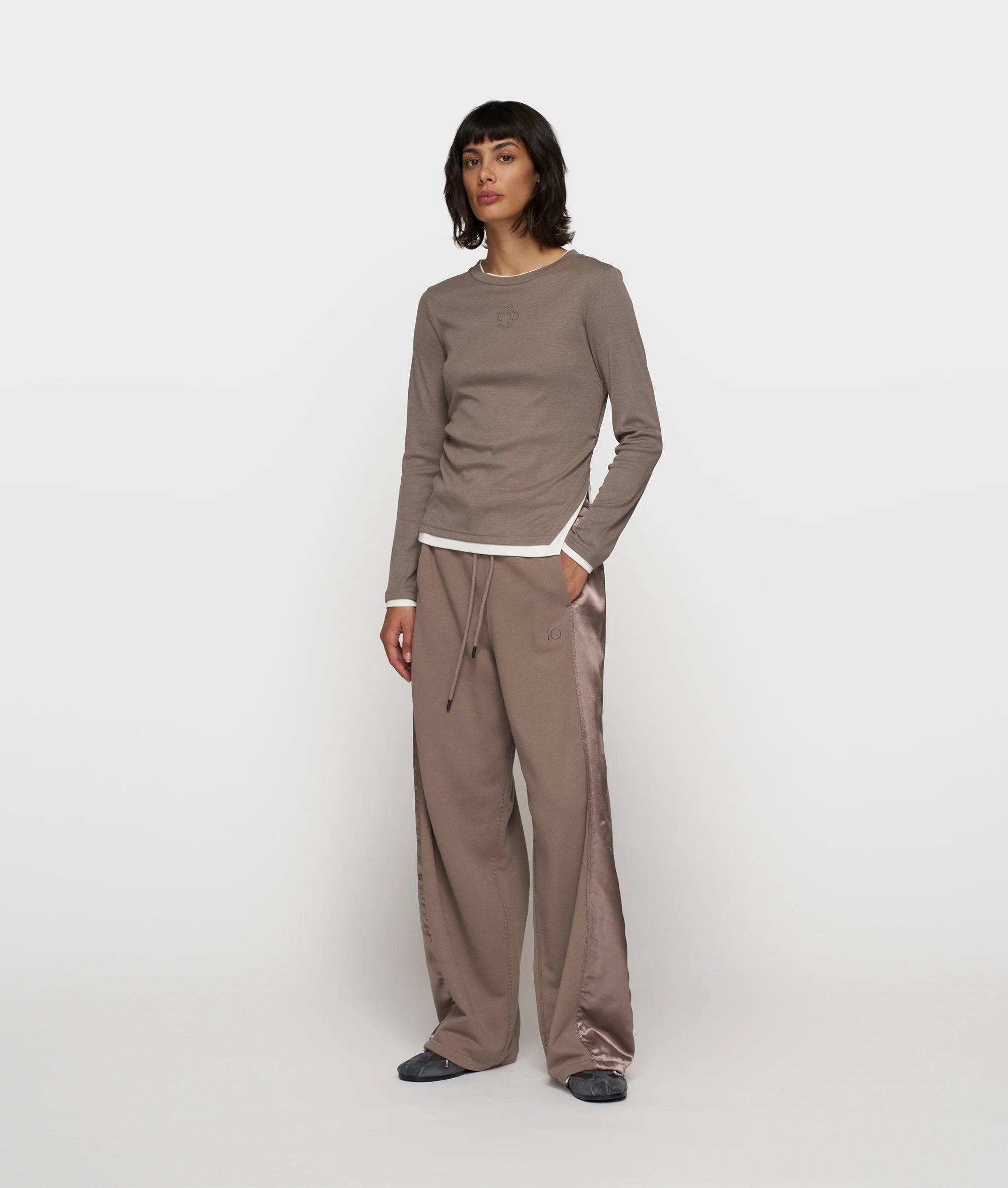 10 DAYS Long Sleeve Tee Rib Moonrock