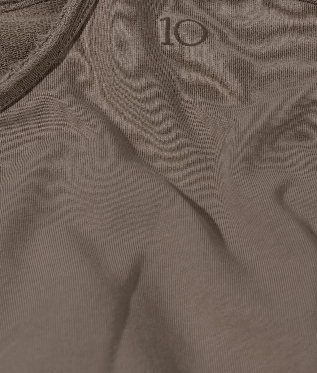 10 Days Batwing Top Fleece Portobello