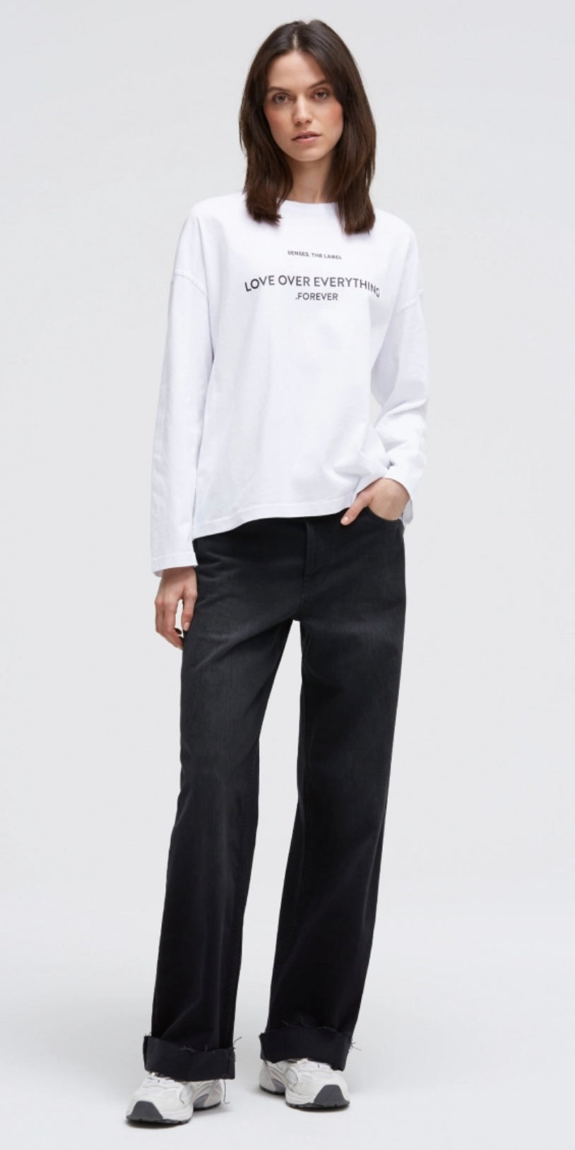 Senses The Label Longsleeve TA:PI mit Artwork Print