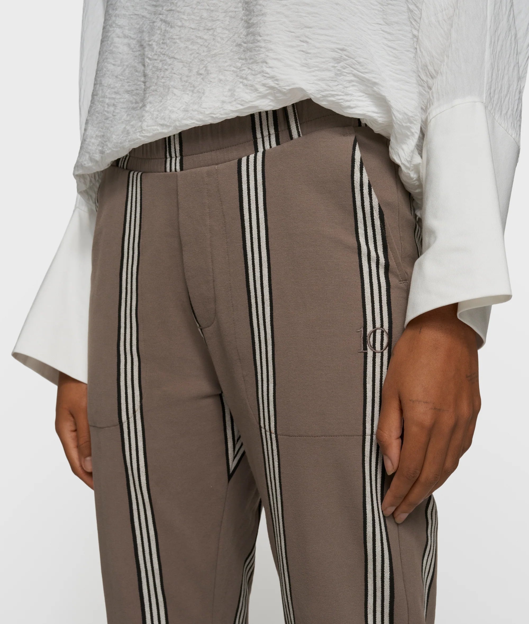 10 Days Easy Pants Pinstripe