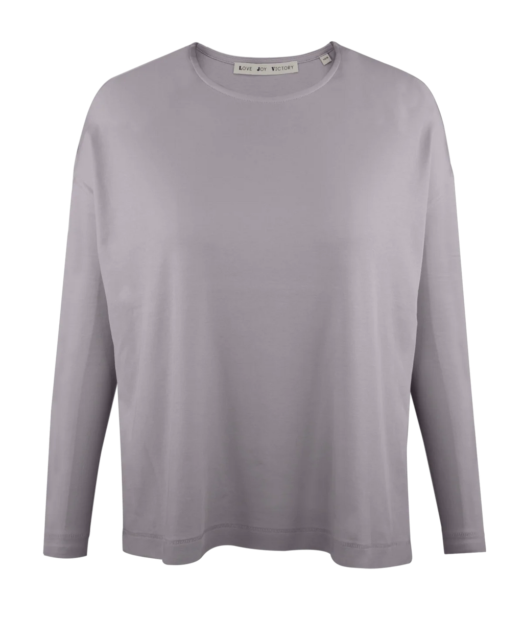 Love Joy Victory Langarmshirt Calla Grey