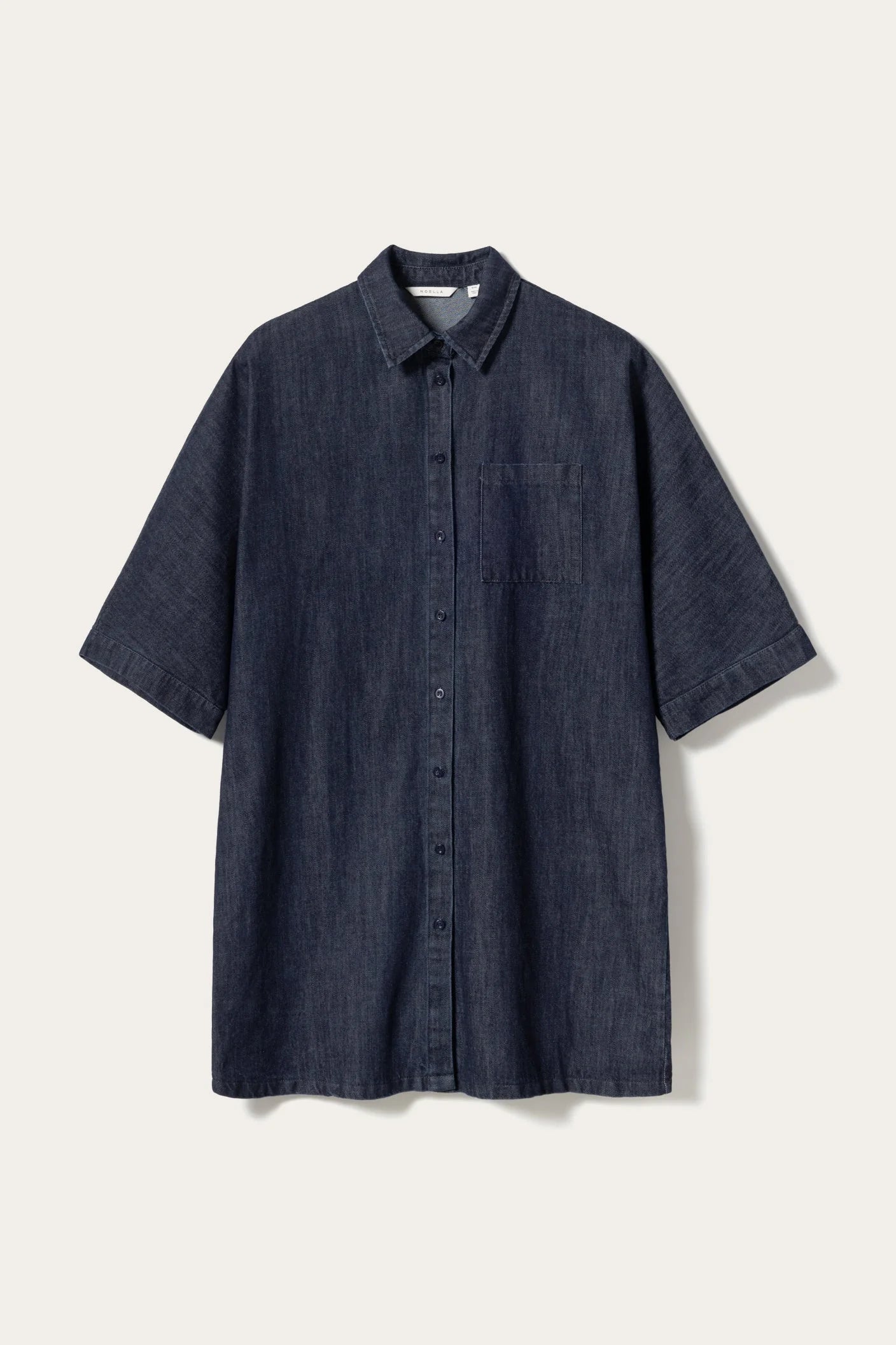 Noella N Leolani Denim Kleid blau