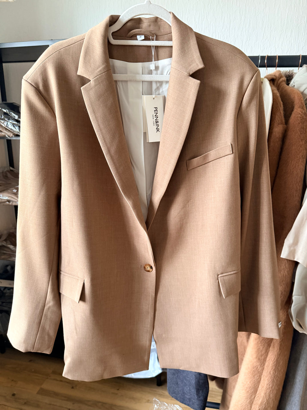 Penn&ink Blazer Beige Melange (W26N1803LTD)