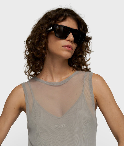 10 Days Mesh Dress Fog