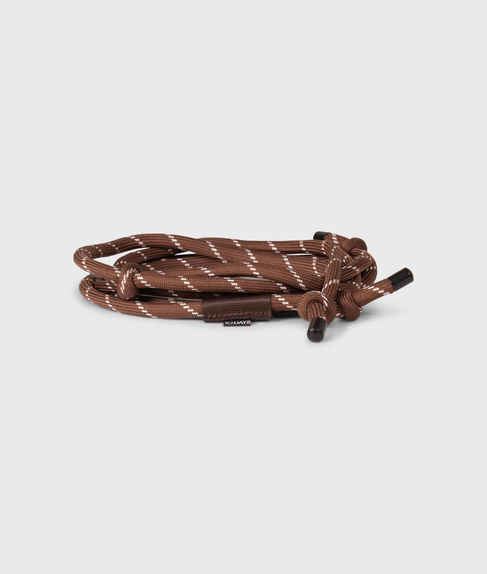 10 Days Cord Belt dark truffle ( dunkelbraun)