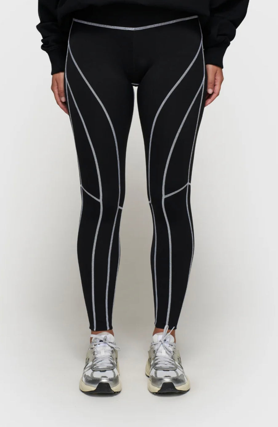 10 DAYS Contrast Leggings schwarz