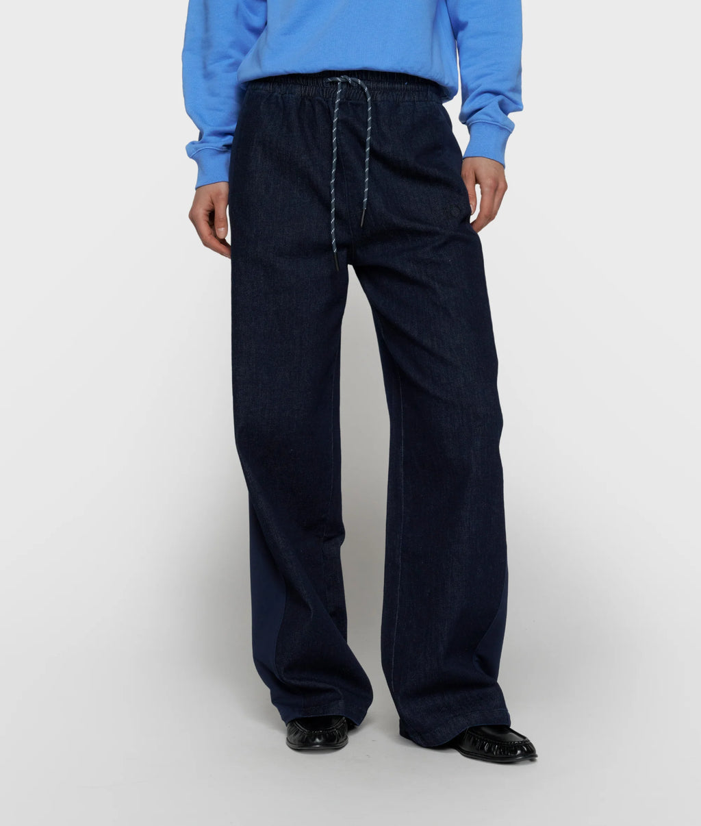 10 Days Western Hose Chambray dunkelblau