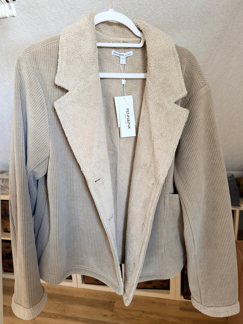 Penn&ink CordJacke Sand (W26C449LTD)