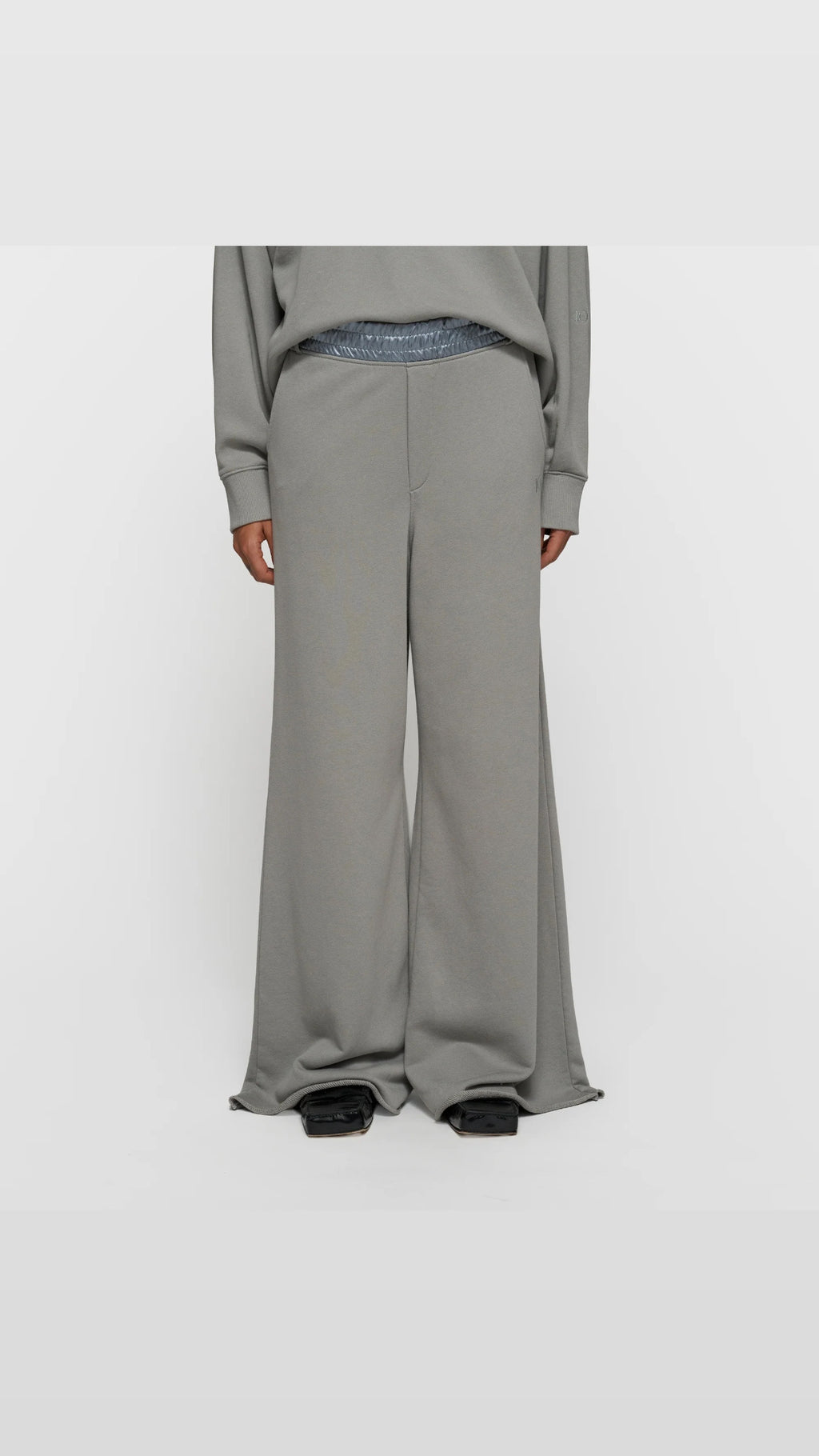 10 Days Wide Jogger Light graphite (hellgrau)