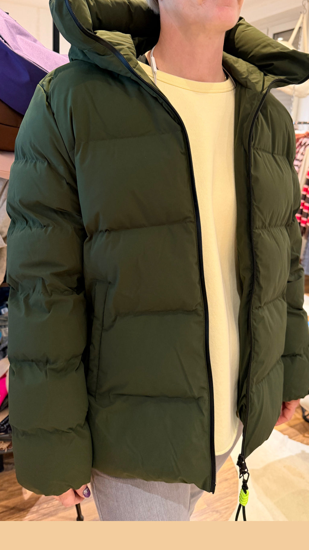 Como No1 LINDA Jacke oliv