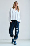 Penn&ink Bluse Oxford hellblau (W26N1795LTD)
