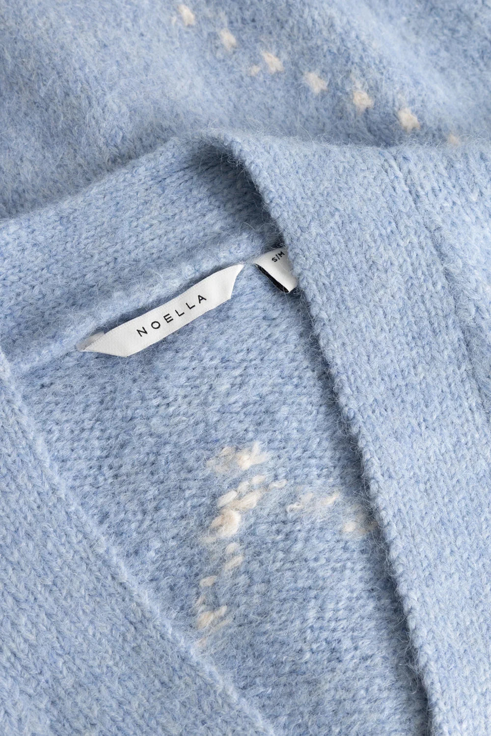 NOELLA N-LAIANA STRICKJACKE HIMMELBLAU MIX