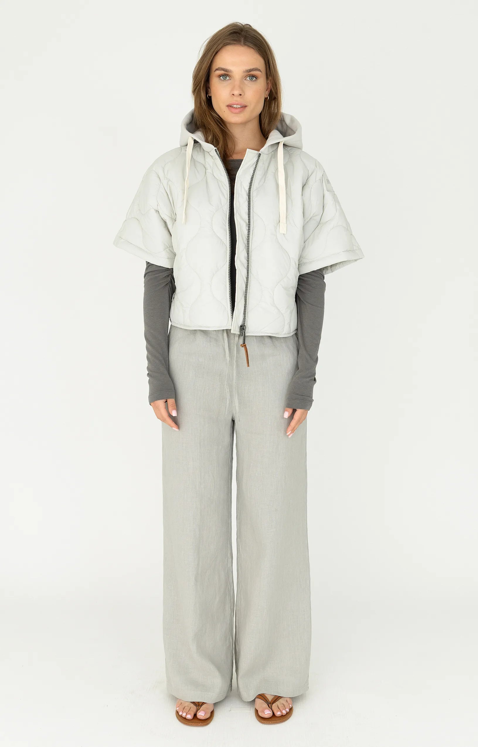 MSCW Moscow Jacke Tony Pearl solid ( hellgrau)