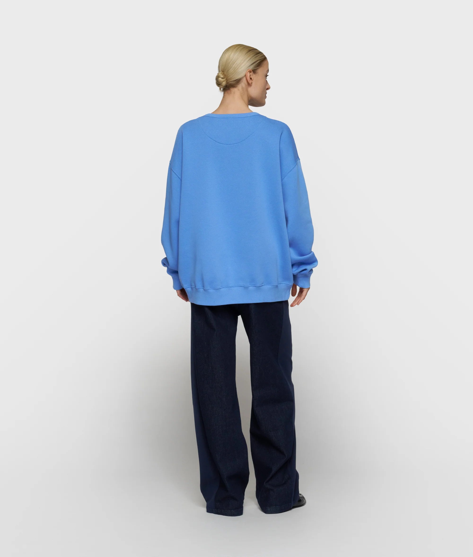 10 Days Western Hose Chambray dunkelblau