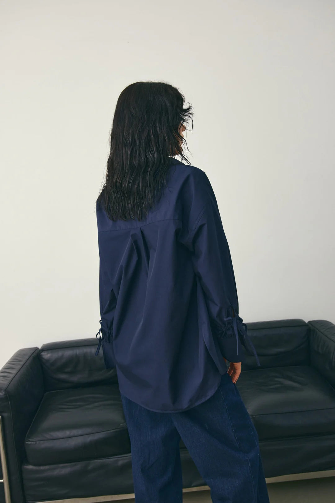 Noella Luwana Bluse Navy Blue