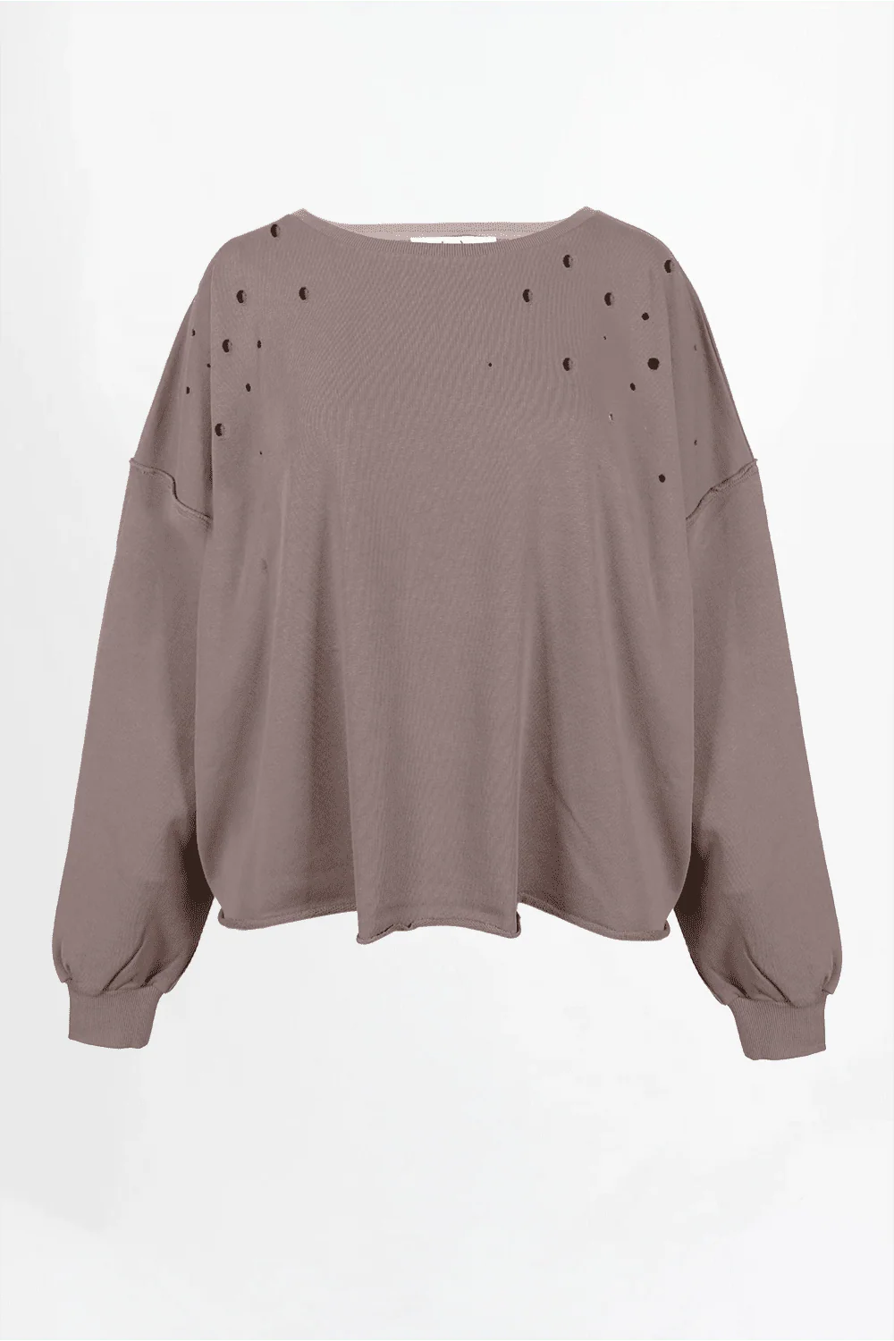 Love Joy Victory Sweatshirt Bira mit Rückenapplikation