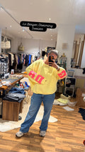 Liv Bergen Dreaming Sweater Neon Yellow
