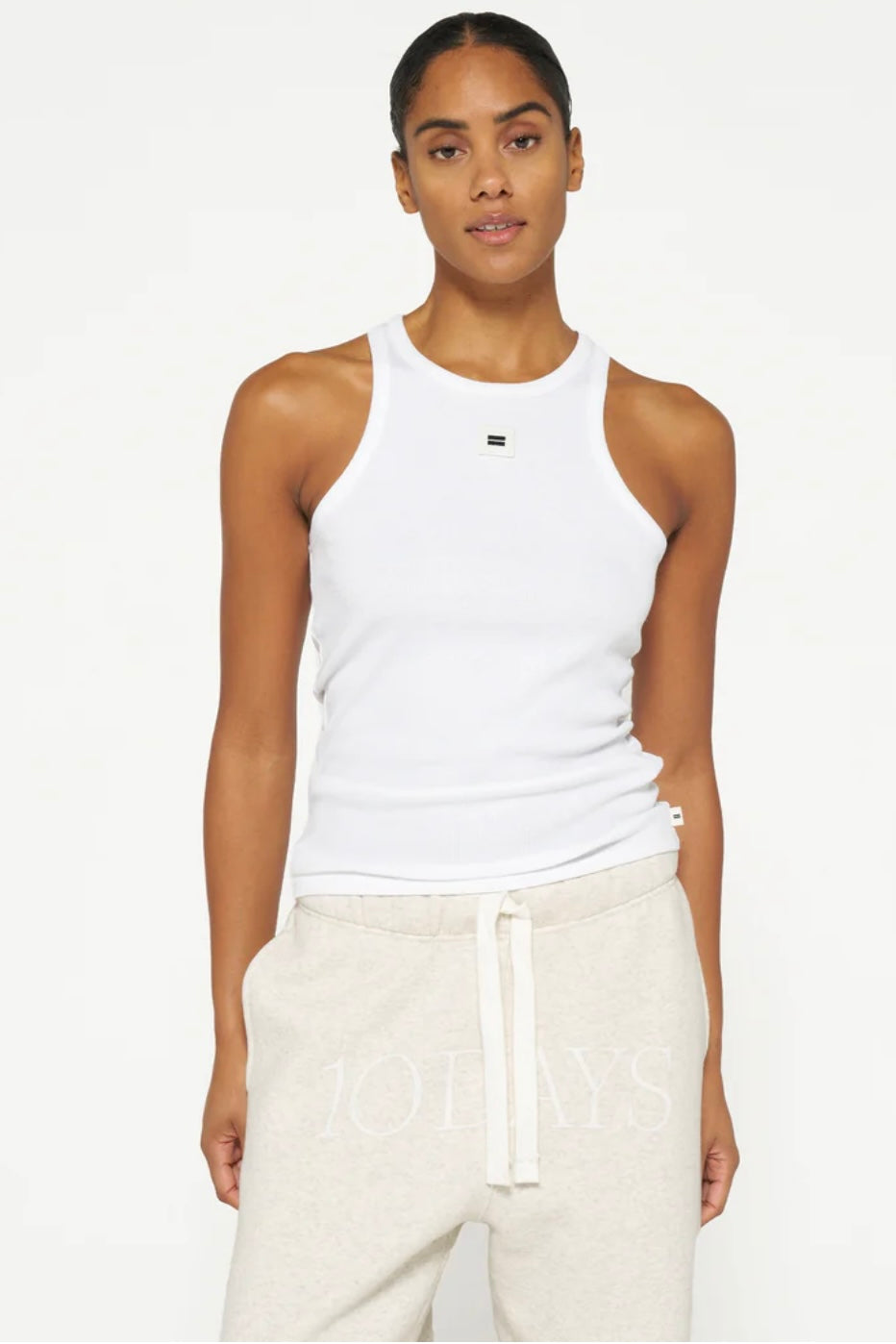 10 DAYS Tanktop weiß