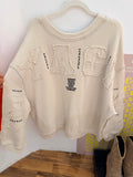 Liv Bergen Sky Voyaging Sweater Tofu