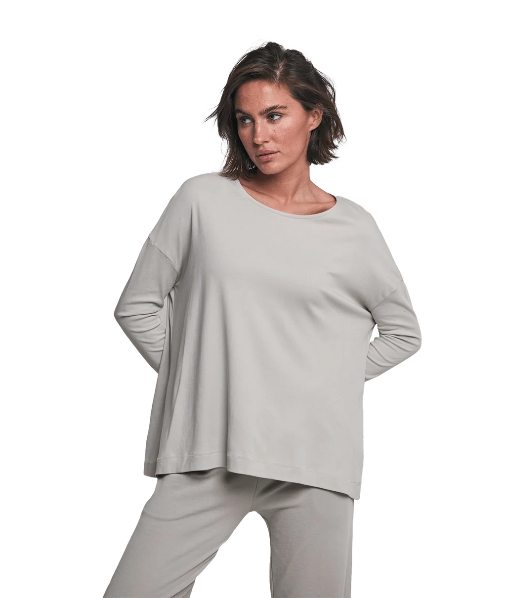 Love Joy Victory Langarmshirt Calla Grey