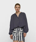 10 Days Flowy Bluse Farbe Steel Blue