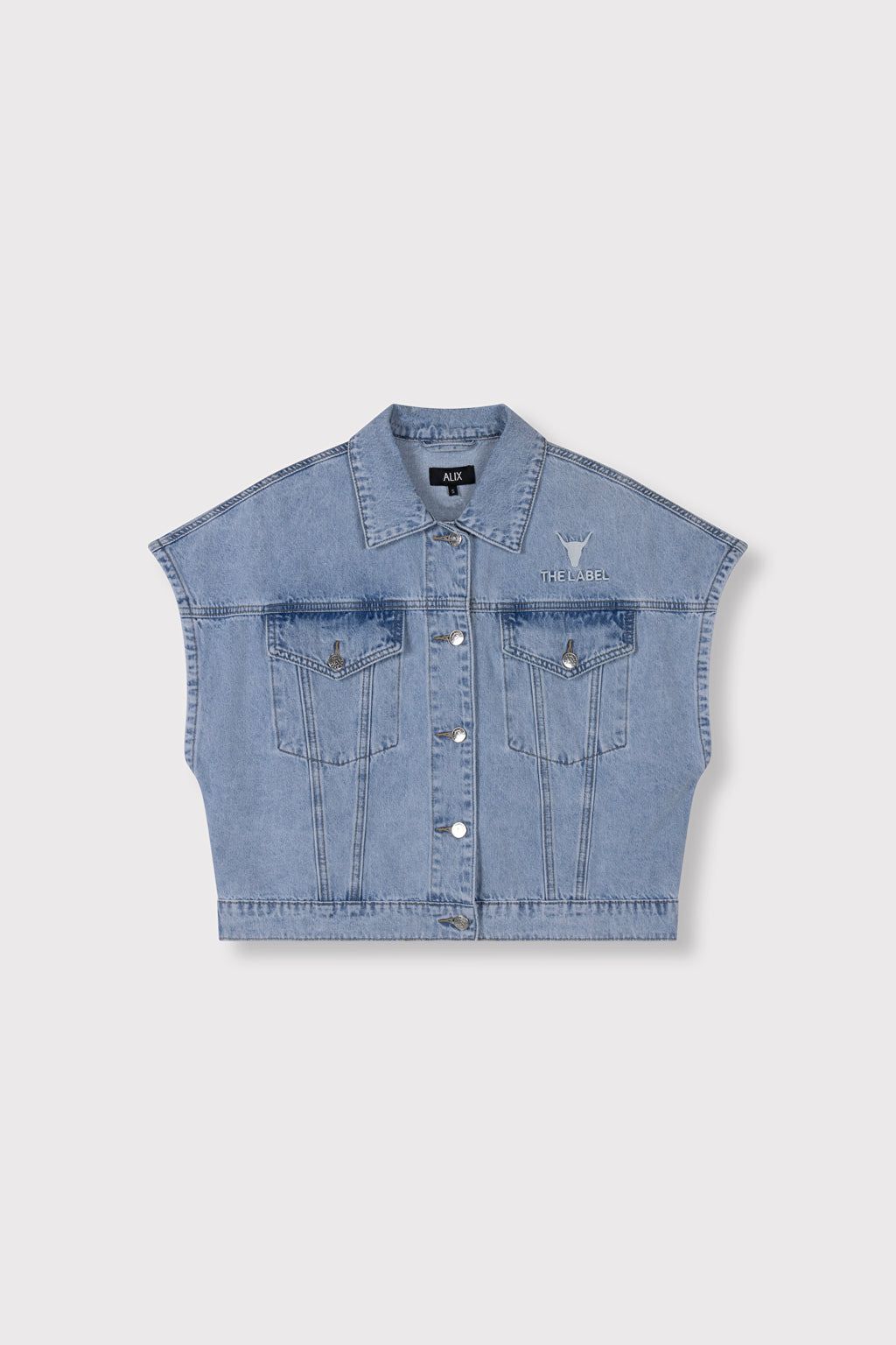 ALIX The Label Soft Denim Jeansweste