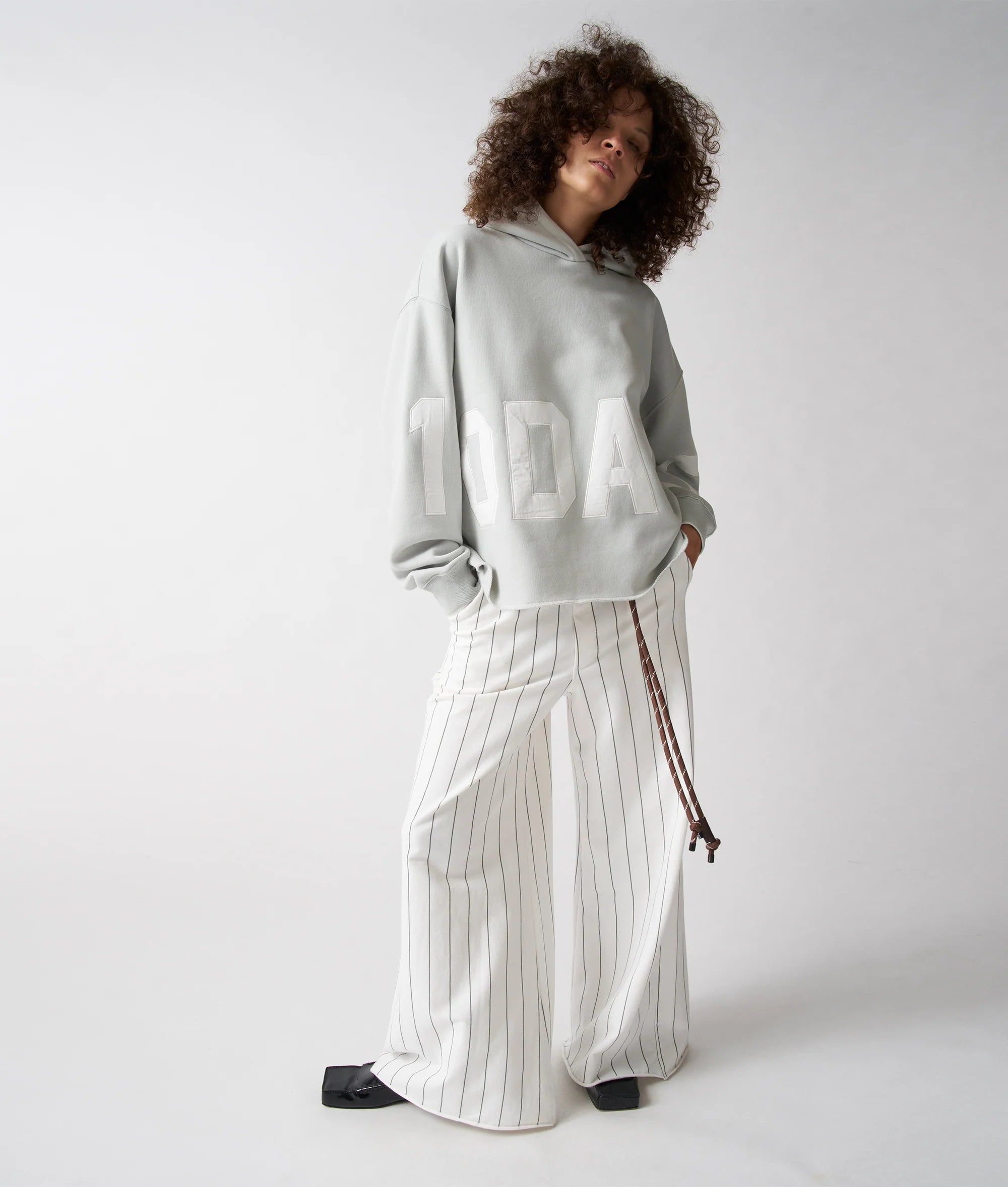 10 Days Wide Jogger Pinstripe