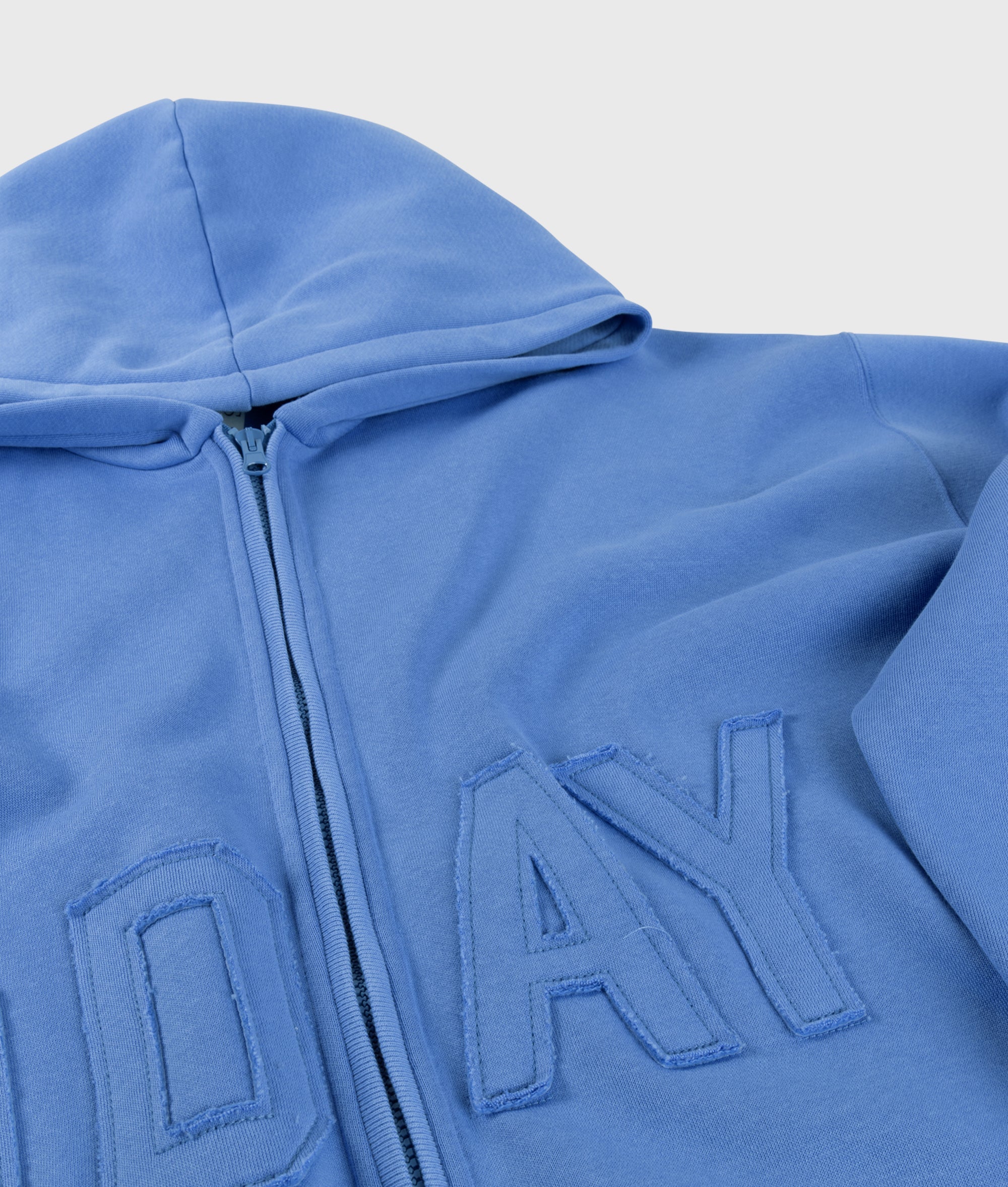 10 Days Statement Hoodie Ultramarine Blau