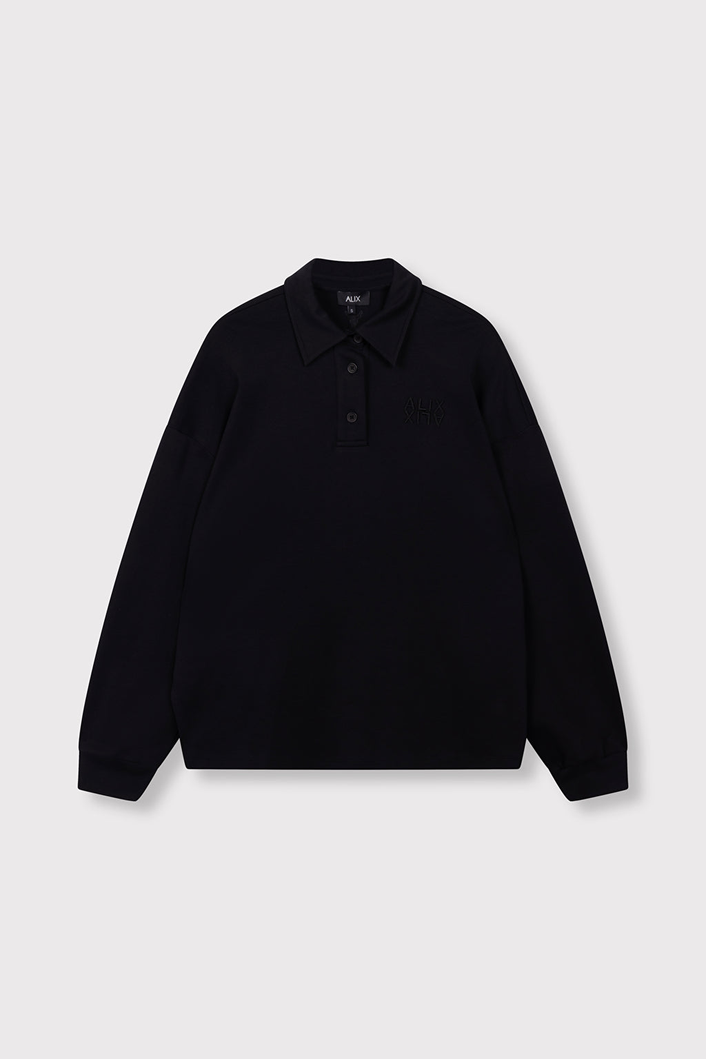 Alix The Label Polo Shirt schwarz