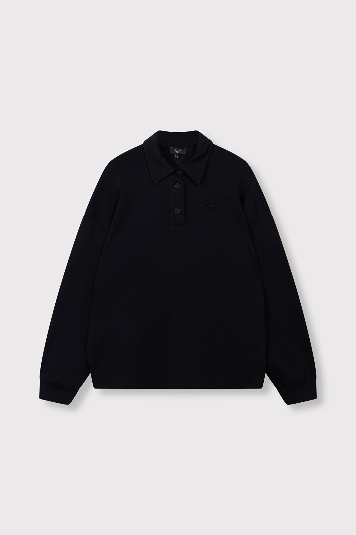 Alix The Label Polo Shirt schwarz