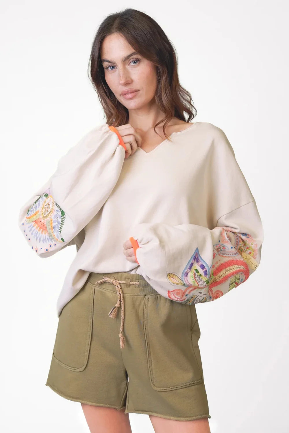 Love Joy Victory Sweatshirt Hose Posie Matcha Tee