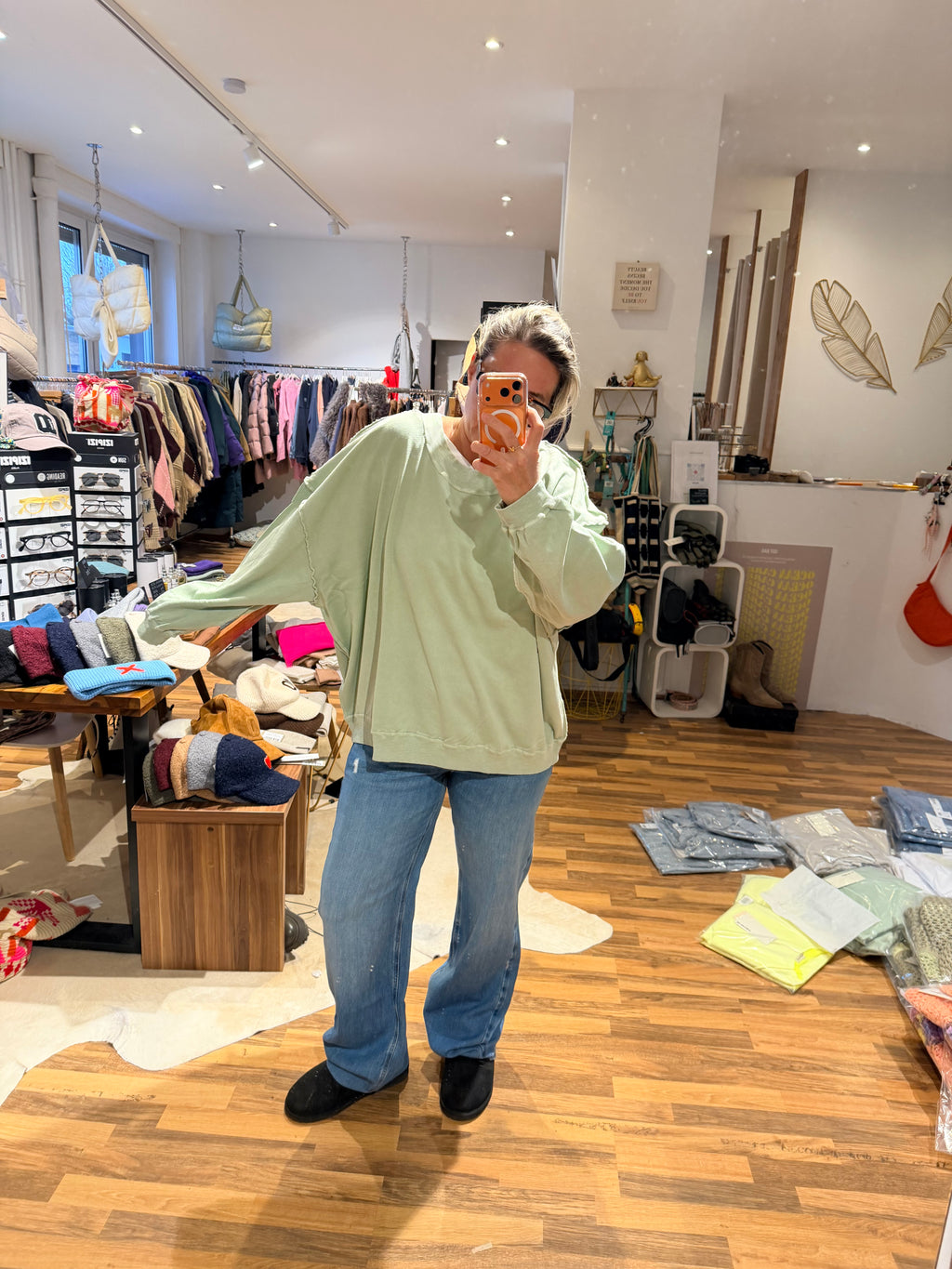 Liv Bergen Sky Organic Sweatshirt