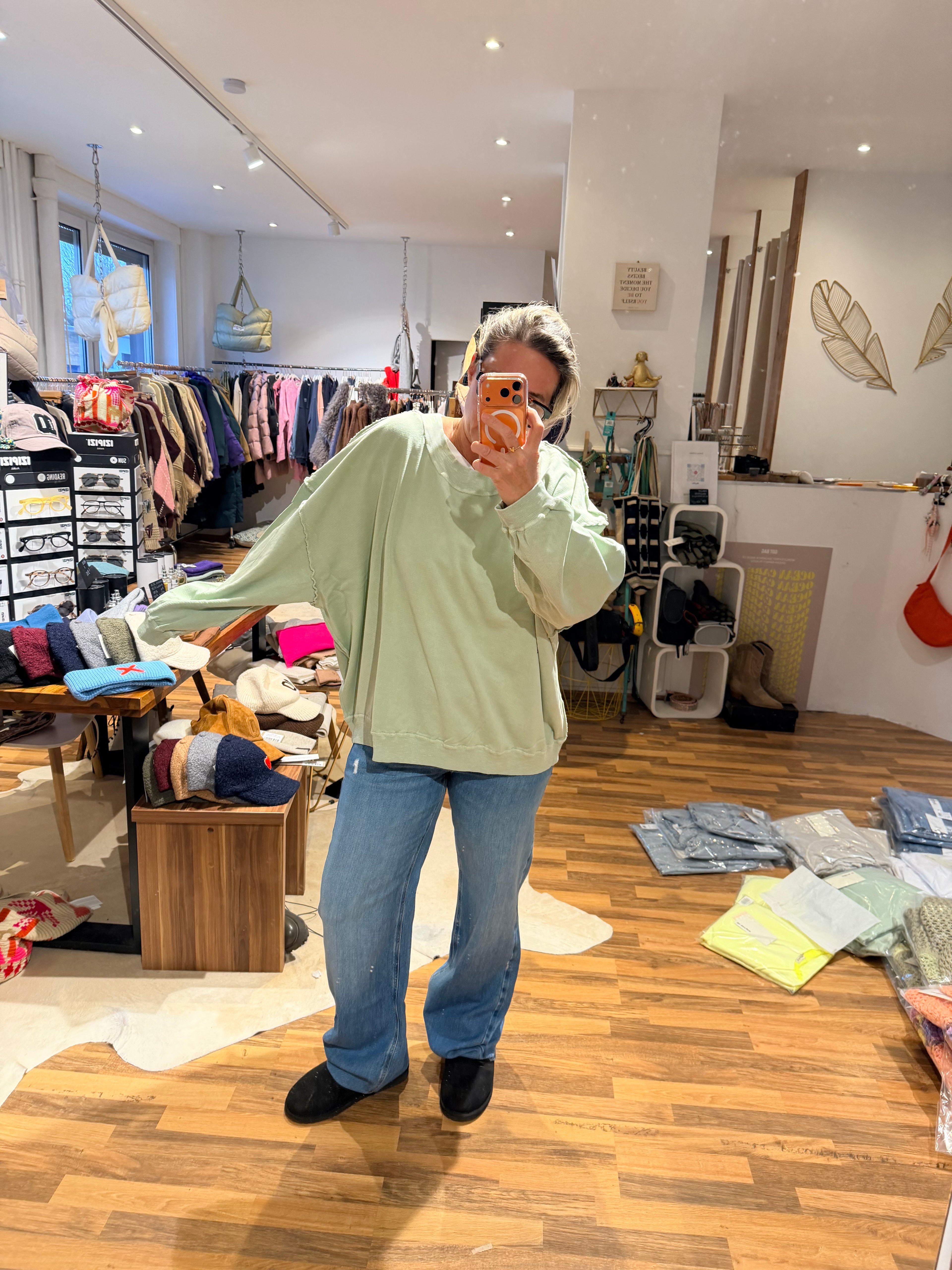 Liv Bergen Sky Organic Sweatshirt