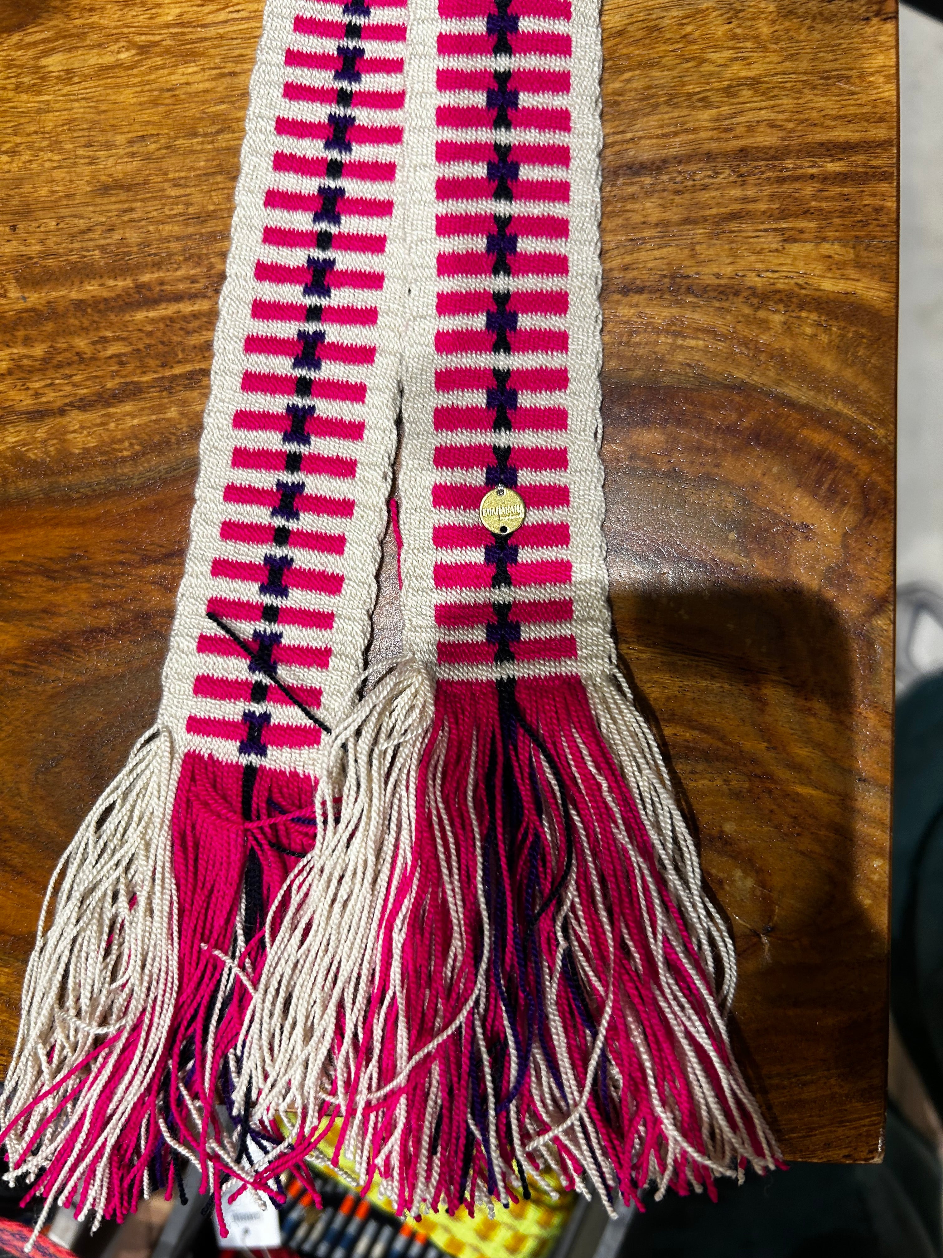 Guanabana Gürtel zum Knoten (breit) pink