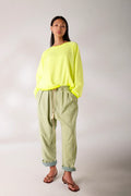 Liv Bergen Sweatshirt Fine Neongelb