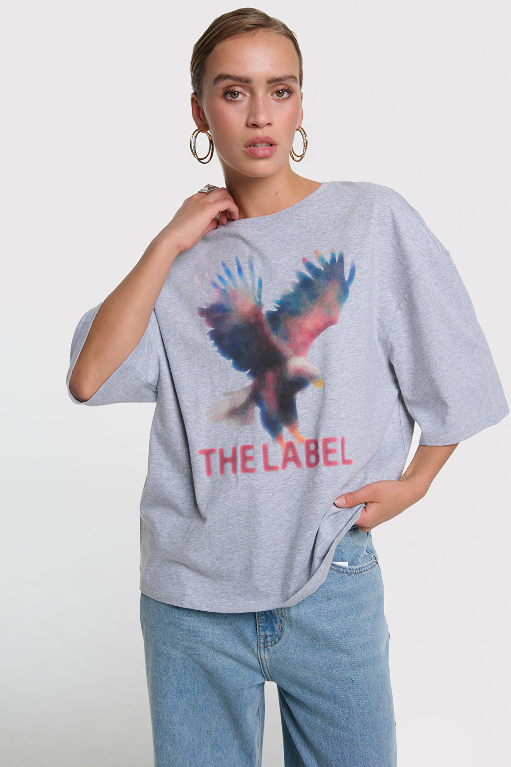 Alix The Label Faded Eagle T-Shirt